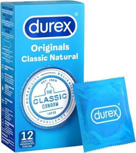 Condooms Durex Classic Natural 12st - PlayForFun
