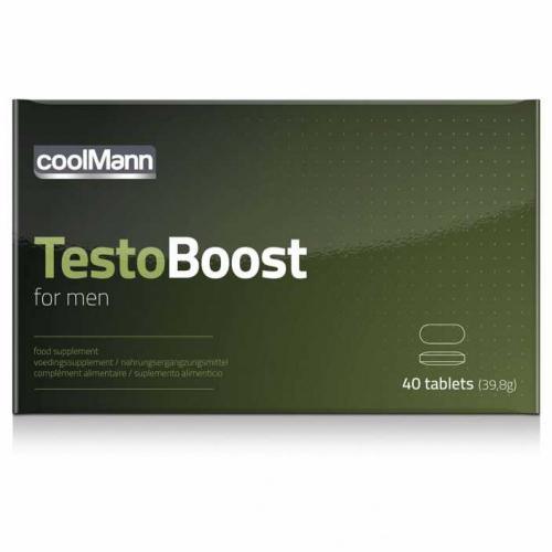 CoolMann - Testoboost - 40 stuks - PlayForFun