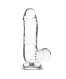 Crystal Addiction - Transparante Dildo - 15 cm - PlayForFun