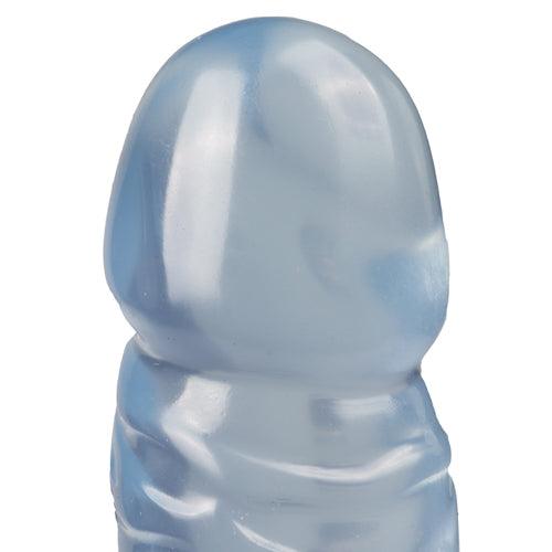 Crystal Jellies Classic Dildo - Lichtblauw - PlayForFun