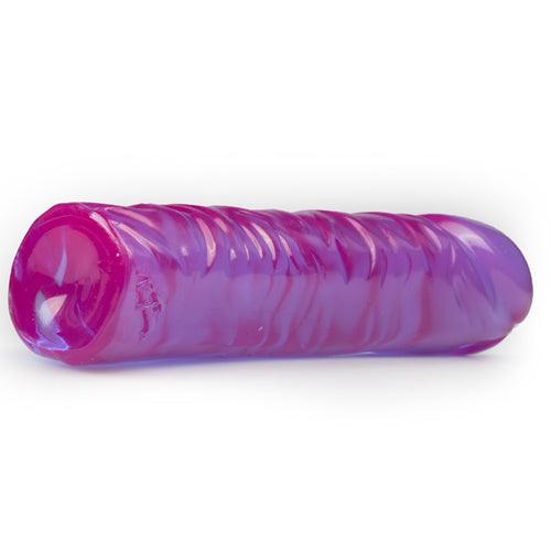 Crystal Jellies Classic Dildo - Paars - PlayForFun