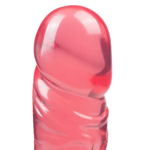 Crystal Jellies Classic Dildo - Roze - PlayForFun