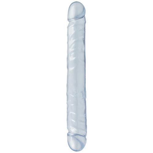 Crystal Jellies Dubbel Dildo - Lichblauw - PlayForFun