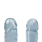 Crystal Jellies Dubbel Dildo - Lichblauw - PlayForFun