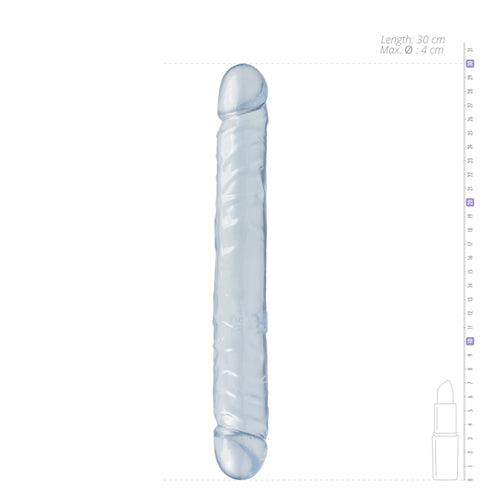 Crystal Jellies Dubbel Dildo - Lichblauw - PlayForFun