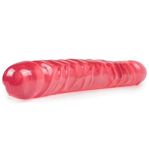 Crystal Jellies Dubbel Dildo - Roze - PlayForFun