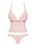 Delicanta Kanten 2-delige BH set - Roze - PlayForFun