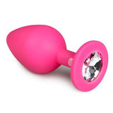 Diamond Plug Medium - Roze - PlayForFun