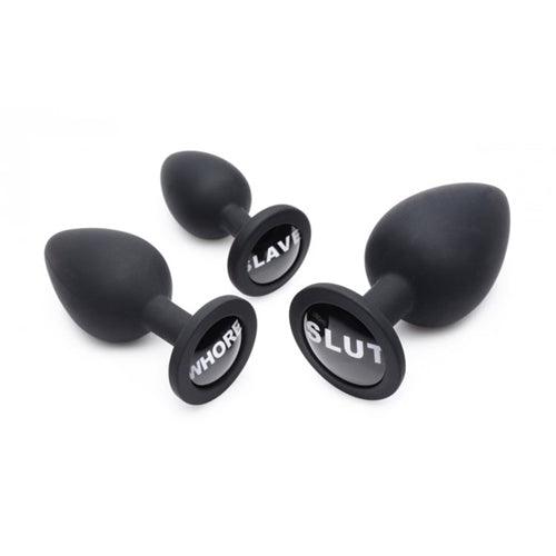 Dirty Words Buttplug Set - PlayForFun