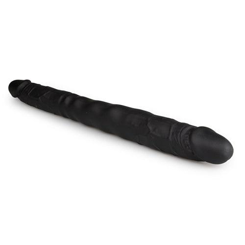 Double Ended Dildo - Zwart - PlayForFun