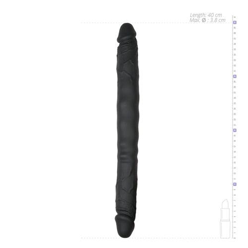 Double Ended Dildo - Zwart - PlayForFun