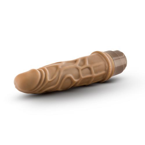 Dr. Skin - Cock Vibe no3 Vibrerende Dildo - Mocha - PlayForFun