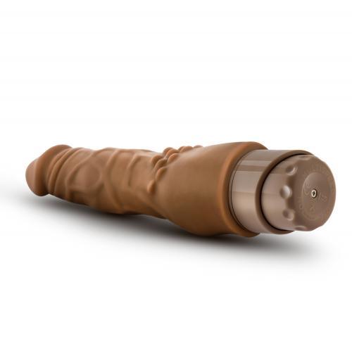 Dr. Skin - Cock Vibe no4 Vibrerende Dildo - Mocha - PlayForFun