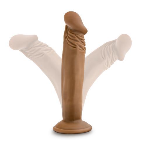 Dr. Skin - Dr. Small Dildo Met Zuignap - Mocha - PlayForFun