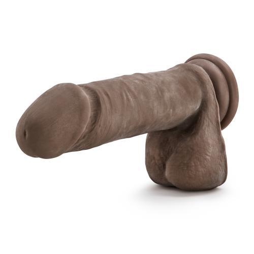 Dr. Skin - Mr. Magic - 9 inch Dildo with Suction Cup - Chocolate - PlayForFun
