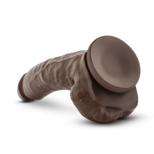 Dr. Skin - Mr. Mayor Dildo Met Zuignap 21 cm - Chocolate - PlayForFun