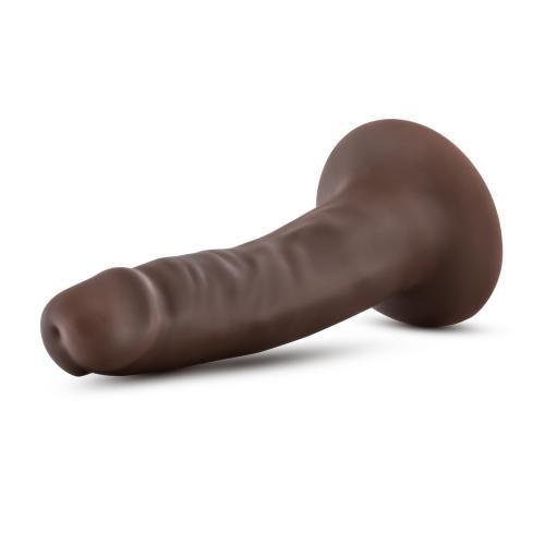 Dr. Skin - Realistische Dildo Met Zuignap 14 cm - Chocolate - PlayForFun