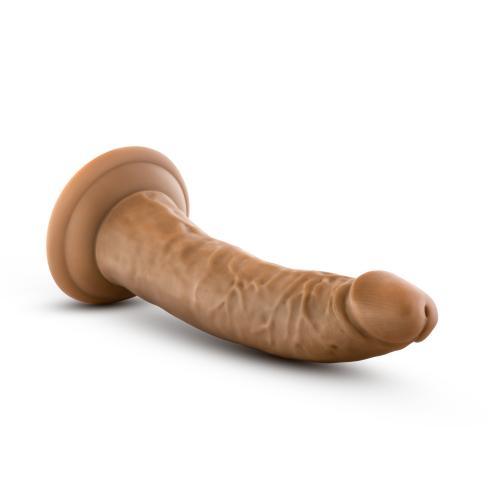 Dr. Skin - Realistische Dildo Met Zuignap 19 cm - Mocha - PlayForFun