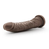 Dr. Skin - Realistische Dildo Met Zuignap 21 cm - Chocolate - PlayForFun