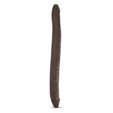 Dr. Skin - Realistische Dubbele Dildo 40 cm - Chocolate - PlayForFun