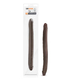 Dr. Skin - Realistische Dubbele Dildo 40 cm - Chocolate - PlayForFun