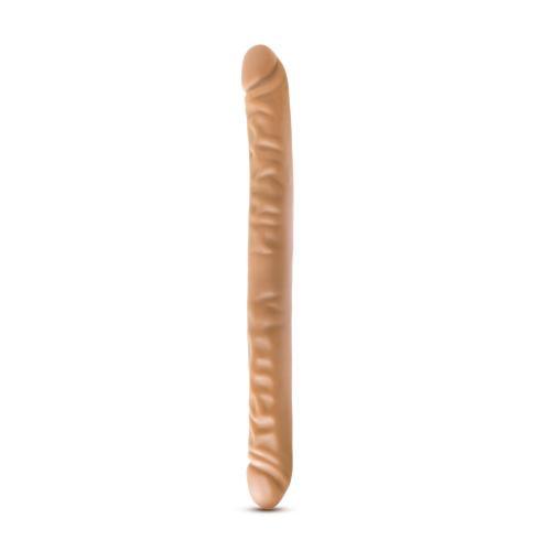 Dr. Skin - Realistische Dubbele Dildo 45 cm - Mocha - PlayForFun