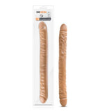 Dr. Skin - Realistische Dubbele Dildo 45 cm - Mocha - PlayForFun