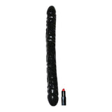 Dubbele Dildo 45 cm - Zwart - PlayForFun