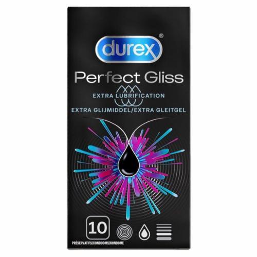 Durex Perfect Gliss Condooms - 10 stuks - PlayForFun