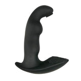 Dynamic Duke Geribbelde Prostaat Vibrator - Zwart - PlayForFun