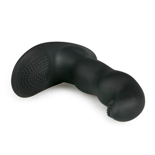 Dynamic Duke Geribbelde Prostaat Vibrator - Zwart - PlayForFun