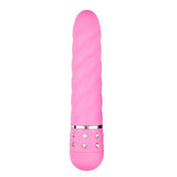 Easytoys Mini Vibrator Gedraaid - Roze - PlayForFun