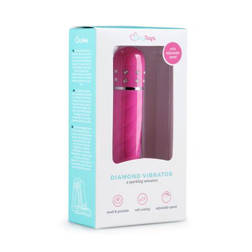 Easytoys Mini Vibrator Gedraaid - Roze - PlayForFun