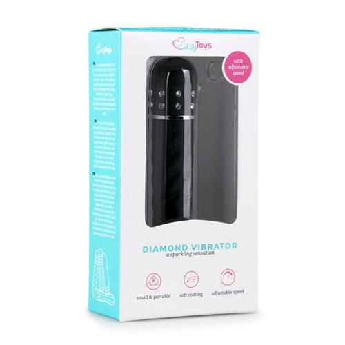 Easytoys Mini Vibrator Gedraaid - Zwart - PlayForFun