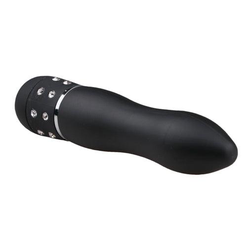 Easytoys Mini Vibrator Glad - Zwart - PlayForFun