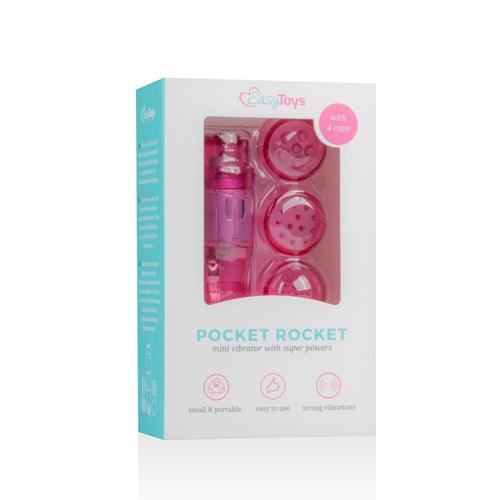 Easytoys Pocket Rocket - Roze - PlayForFun