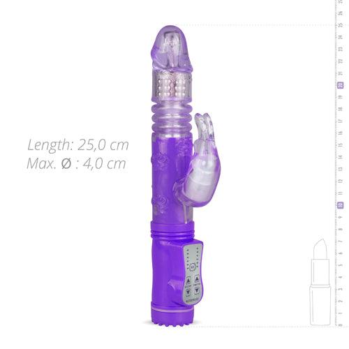 EasyToys Rabbit Vibrator - Paars - PlayForFun