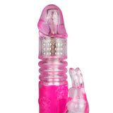 EasyToys Stotende Rabbit Vibrator - Roze - PlayForFun