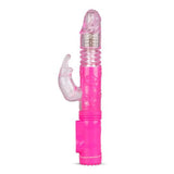 EasyToys Stotende Rabbit Vibrator - Roze - PlayForFun