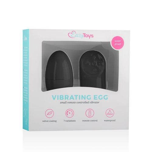 Easytoys Vibratie Ei - Zwart - PlayForFun