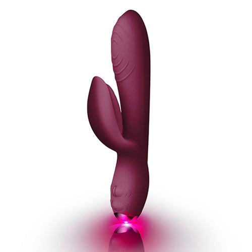 EveryGirl Rabbit Vibrator - Burgundy - PlayForFun