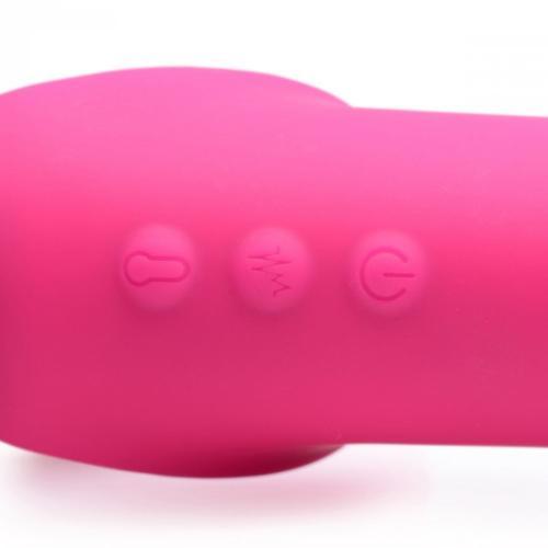 G-Pulse Vibrerende Strapless Dildo Met Afstandsbediening- Roze - PlayForFun