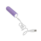 Gaia Eco Oplaadbare Bullet Vibrator - Lila - PlayForFun