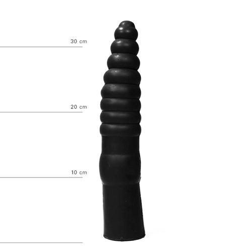 Geribbelde Dildo - 34 cm - PlayForFun