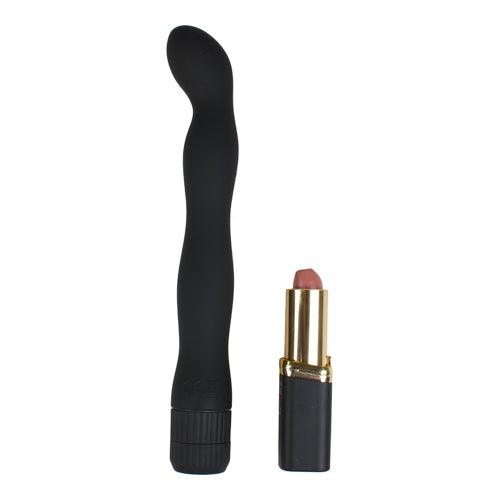 Golvende zwarte anaal vibrator - PlayForFun