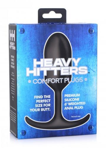 Heavy Hitters Verzwaarde Anaal Plug - Large - PlayForFun