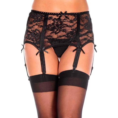 High-Waist Jarretelgordel Van Kant - Zwart - PlayForFun