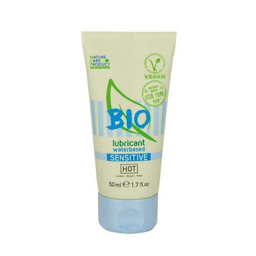 HOT BIO Sensitive Waterbasis Glijmiddel - 50ml - PlayForFun