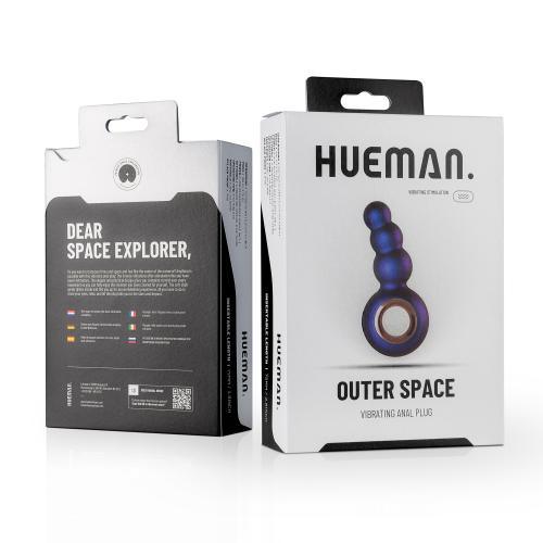 Hueman - Outer Space Vibrerende Buttplug - PlayForFun