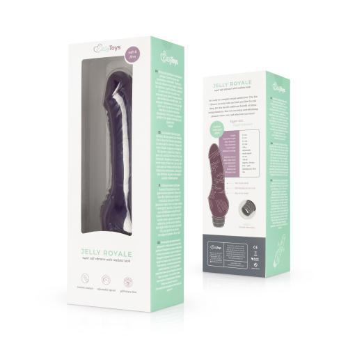 Jelly Royale - Realistische Vibrator - Paars - PlayForFun